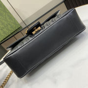 Con set completo di confezione originale in scatola verde Mini borsa a tracolla della serie Gucci Marmont