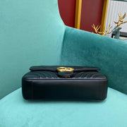 BORSA A SPALLA GG MARMONT MEDIA METELASSE' BLACK