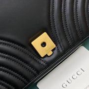 BORSA A SPALLA GG MARMONT MEDIA METELASSE' BLACK