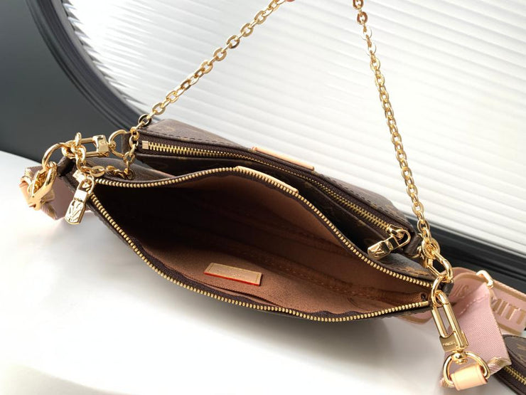 Multi Pochette Accessori borse rosa