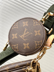 Louis Vuitton Multi Pochette Accessoires in Tela Monogram - Verde Kaki