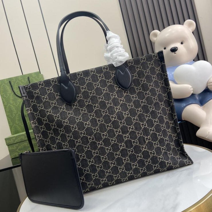 Borsa tote grande Gucci Ophidia GG