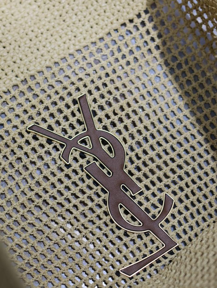 Borsa shopping SAINT LAURENT ICARE in tessuto