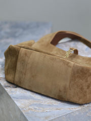 Borsa hobo borsa shopping Bea in pelle scamosciata SAINT LAURENT