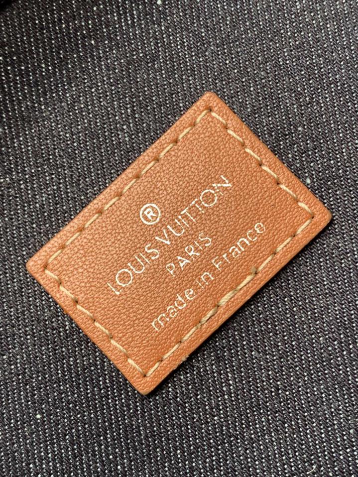 borsa a tracolla AVENUE con chip di transcodifica dell’ordine originale con fiore verde serigrafato