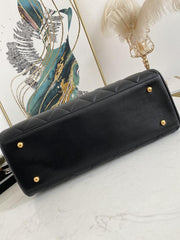 CHANEL nuova borsa a spalla singola con doppia catena