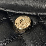 Chanel 24c Un mini zaino piccolo in pelle