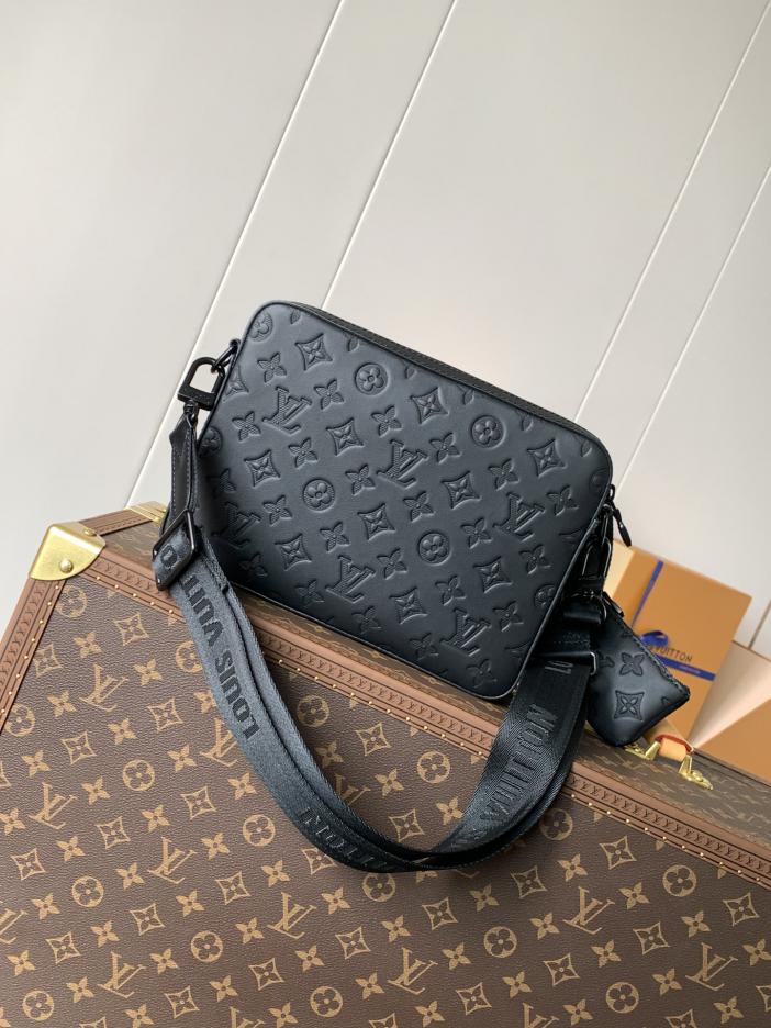 Louis Vuitton tutto in acciaio hardware transcodifica chip top