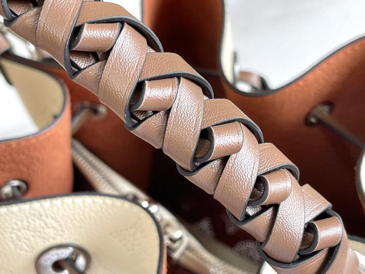 Louis Vuitton chip dinamico strato superiore M55800M55799 Borsa a secchiello Vert LagonMuria (6517)