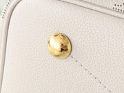 Louis Vuitton top  borsa shopping media in pelle bianca piena Borsa tote media Blossom (FCC4)