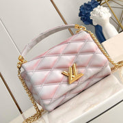 Louis Vuitton top ordine originale M22891 bianco sporco M14282 twist Borsa media Nicolas Ghesquière GO-14 (8EC9)