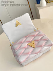 Louis Vuitton top ordine originale M22891 bianco sporco M14282 twist Borsa media Nicolas Ghesquière GO-14 (8EC9)