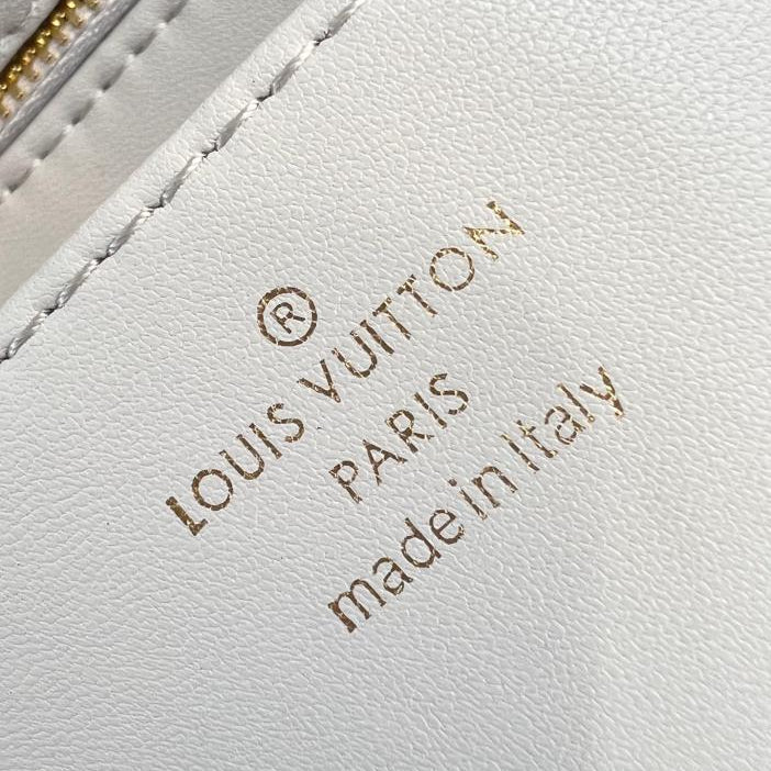 Louis Vuitton top ordine originale M22891 bianco sporco M14282 twist Borsa media Nicolas Ghesquière GO-14 (8EC9)