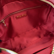 Con set completo di confezioni originali da banco” MIU MIU Arcadie Matelasse borsa a tracolla in pelle di pecora media 27 cm