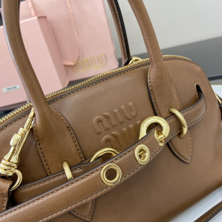 Con set completo di confezioni originali da banco” MIU MIU nuova popolare borsa da bowling