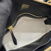 Con set completo di confezioni originali da banco” MIU MIU nuova popolare borsa da bowling