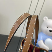 Con borsa regalo verde originale] Borsa tote grande serie Gucci GG Emblem