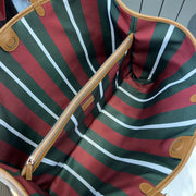 Con borsa regalo verde originale] Borsa tote grande serie Gucci GG Emblem