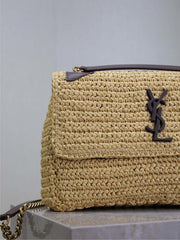 SAINT LAURENT Borsa Niki in tessuto