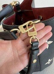 Louis Vuitton Borsa NeòNoè MM in Pelle Monogram Giant - Nero