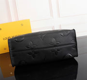 Louis Vuitton OnTheGo MM in Pelle Monogram Empreinte - Nero