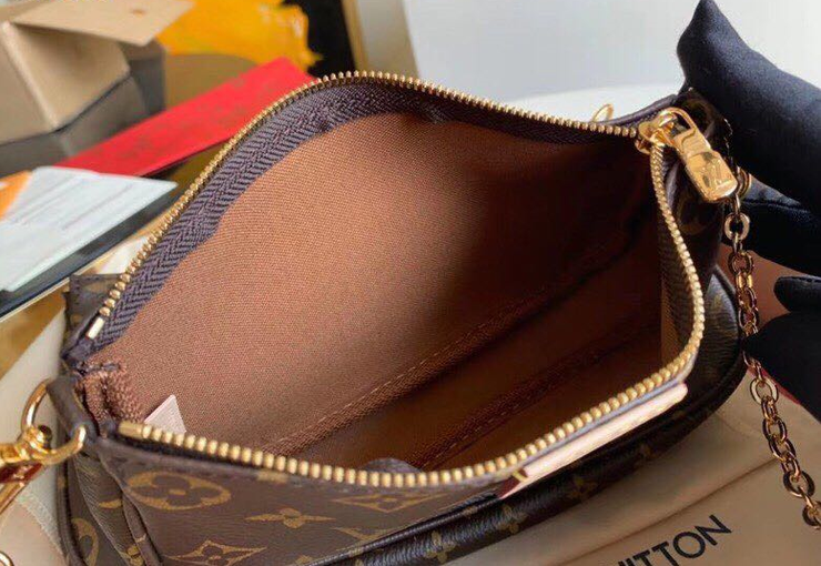 Louis Vuitton Multi Pochette Accessoires in Tela Monogram - Rosa