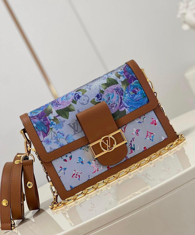 Borsa Messenger Compatta - Pelle Monogram Empreinte