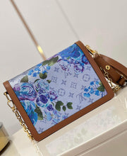 Borsa Messenger Compatta - Pelle Monogram Empreinte