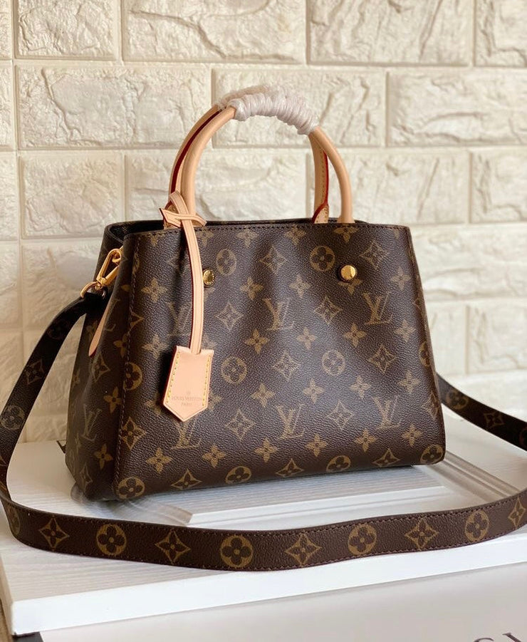 Louis Vuitton Montaigne BB in Tela Monogram