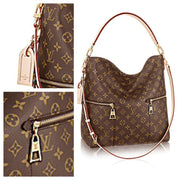 Louis Vuitton Borsa Hobo Melie in Tela Monogram