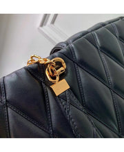 Louis Vuitton GO-14 GM in Pelle Trapuntata - Nero