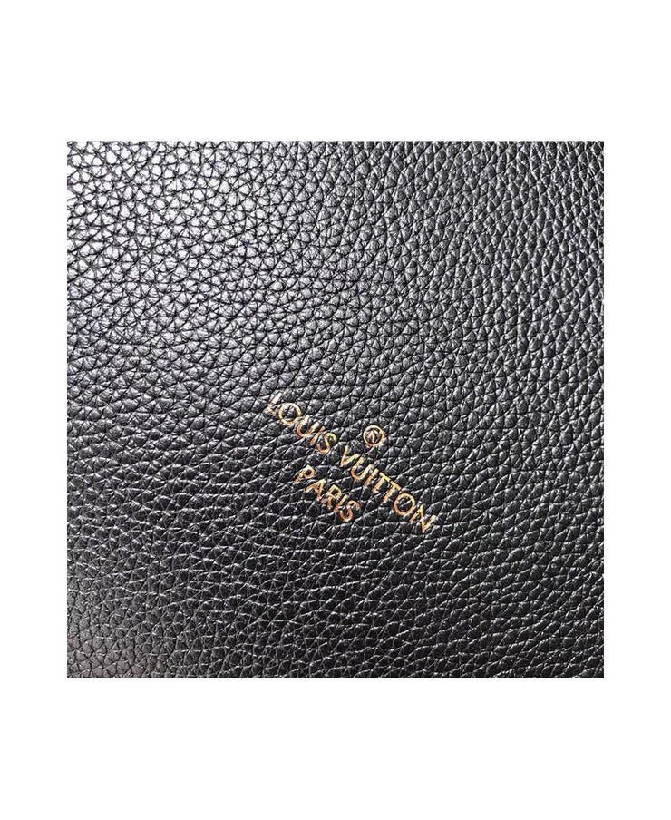 Louis Vuitton Borsa Haumea in Pelle Traforata Mahina - Nero