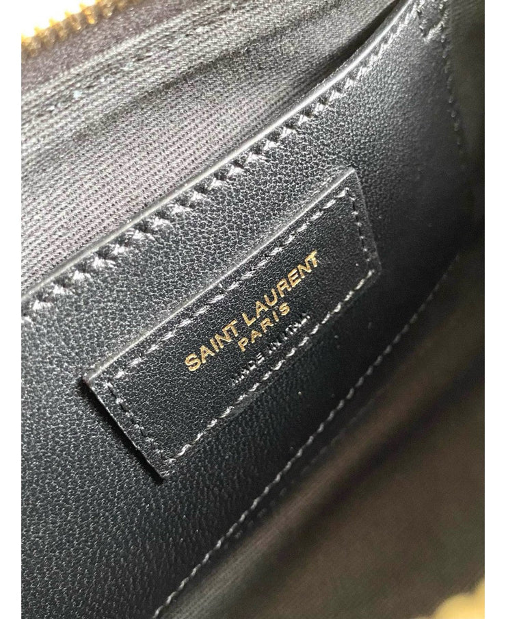 SAINT LAURENT MINI BAG IN QUILTED LAMBSKIN