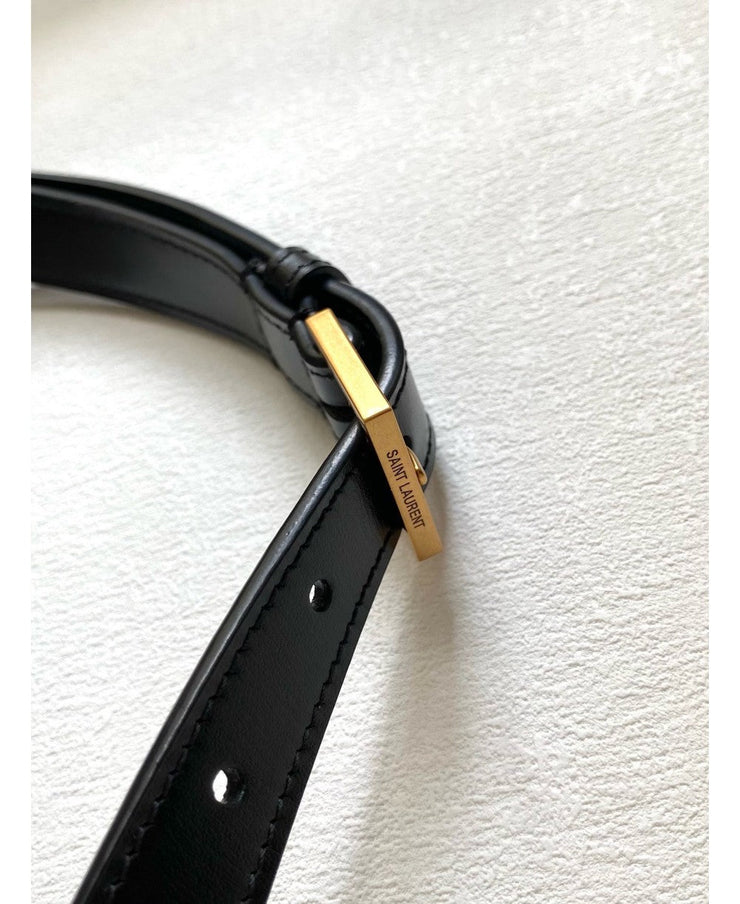 SAINT LAURENT SOLFERINO MEDIUM SATCHEL IN BOX SAINT LAURENT