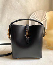 SAINT LAURENT LE 37 MINI IN SHINY LEATHER