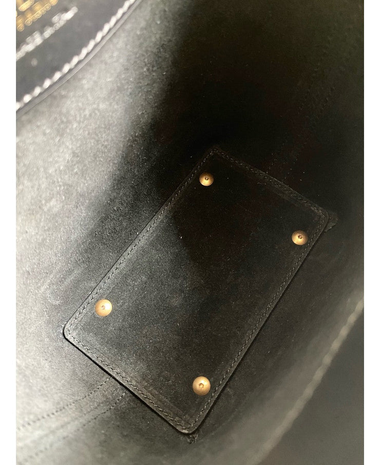 SAINT LAURENT LE 37 MINI IN SHINY LEATHER