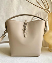 SAINT LAURENT LE 37 SMALL IN SHINY LEATHER