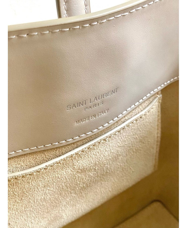 SAINT LAURENT LE 37 SMALL IN SHINY LEATHER