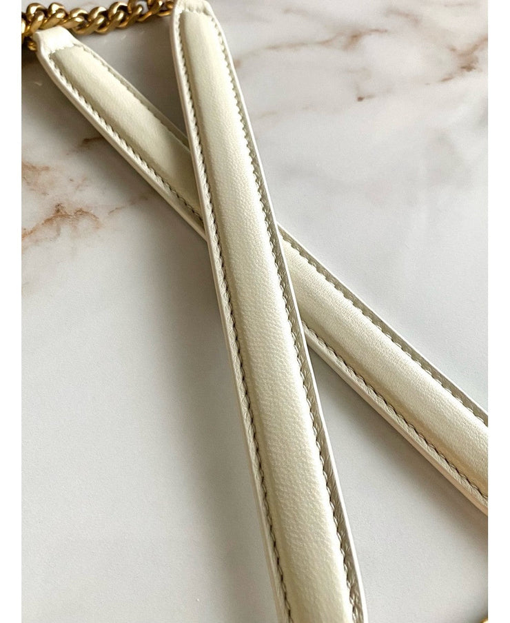 SAINT LAURENT CALYPSO IN PLUNGED LAMBSKIN