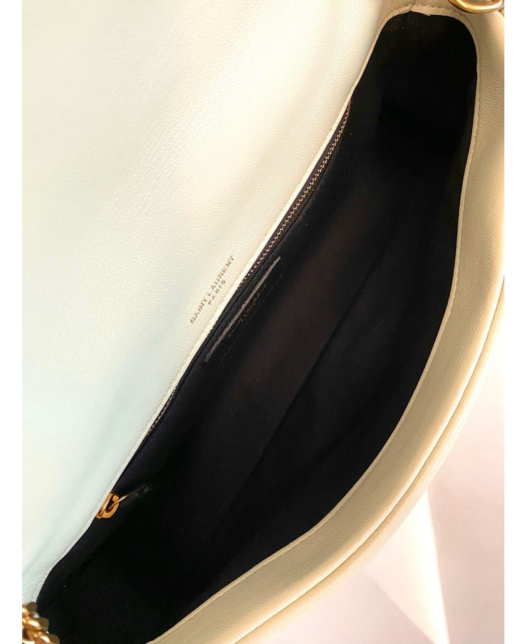 SAINT LAURENT CALYPSO IN PLUNGED LAMBSKIN