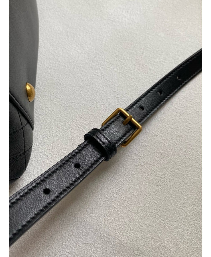 DUFFLE BAG LYIA IN PELLE DI AGNELLO TRAPUNTATA SAINT LAURENT