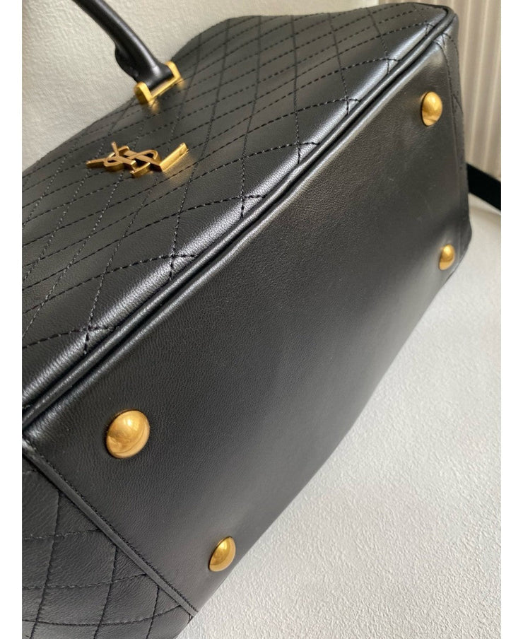DUFFLE BAG LYIA IN PELLE DI AGNELLO TRAPUNTATA SAINT LAURENT