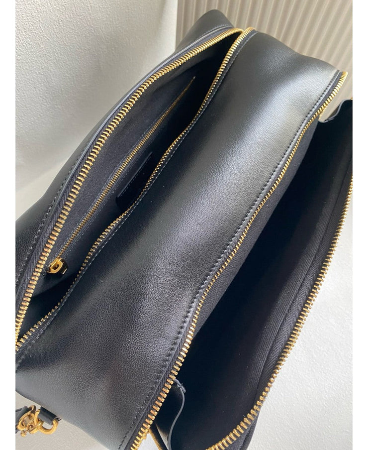 DUFFLE BAG LYIA IN PELLE DI AGNELLO TRAPUNTATA SAINT LAURENT