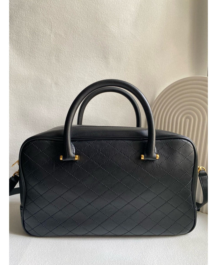 DUFFLE BAG LYIA IN PELLE DI AGNELLO TRAPUNTATA SAINT LAURENT
